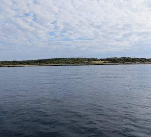 Bootsfahrt mit Blick auf die Castellinsel