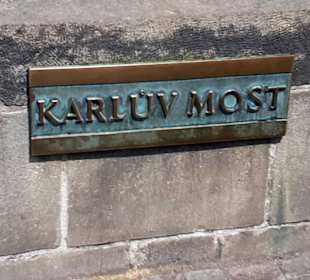 Karlsbrücke in Prag / Praha, 