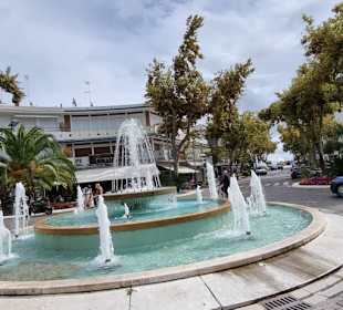 Viele Brunnen in Lignano