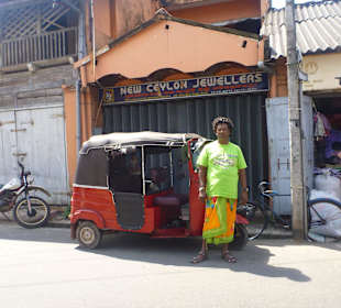 Eric´s Fahrt mit Tuk-Tuk in die Stadt