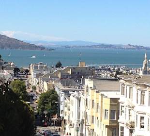 In der Nähe: Blick auf Alcatraz