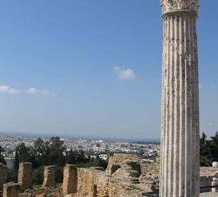 Roman ruins on Byrsa hill