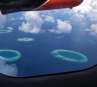 Aussicht aus dem Air-Taxi