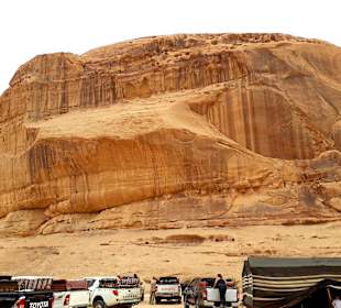 Wüstenlandschaft Wadi Rum