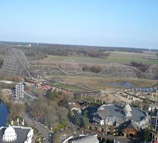 Luftbild vom Aussichtsturm 