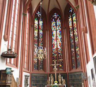 In der Deutschhauskirche in Würzburg-Zellerau