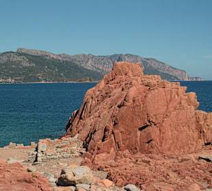 Rote Felsen von Arbatax