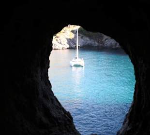Verbindungstunnel zur Schlucht
