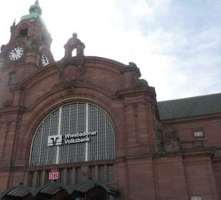 Der Wiesbadener Hauptbahnhof