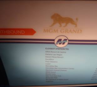 Lageplan in der Bahn