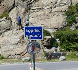 Klettersteig am Faggenbach