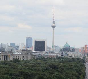 Ausblick Siegessäule in Richtung Osten