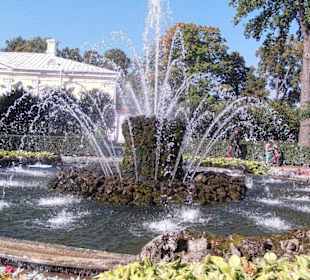 Brunnen Park Peterhof