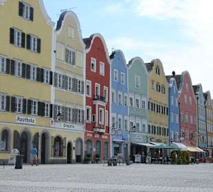 Häuserzeile am Marktplatz