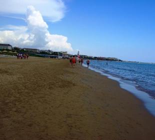 Vom Sunrise Richtung Kumköy-Evrenseki am Strand