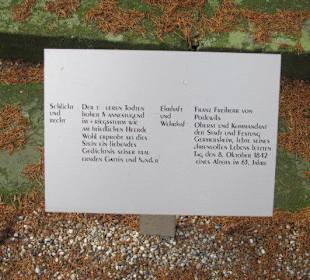 Friedhof Germersheim Graf Podewils