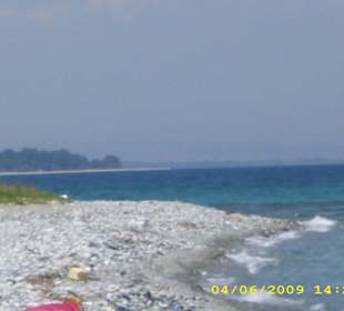 Strand entlang nach Leptokaria
