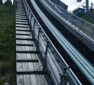 Bei den Skisprungschanzen im Kanzlersgrund