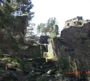 Teil der Ruinenstätte