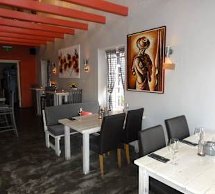 Blick in den Gastraum des Déjà Vu