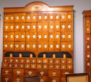 Im Deutschen  Apothekenmuseum in Heidelberg