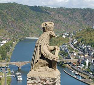 Wunderschöner Ausblick von der Burg