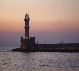 Der berühmte Leuchtturm von Chania