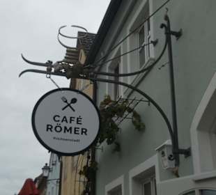 Kaffeepause bei Café Römer in Prichsenstadt