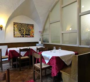 Blick in die Gasträume der Pizzeria La Torcia