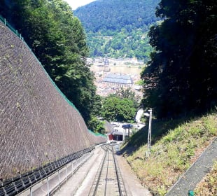 Fahrt mit der Schlossbahn