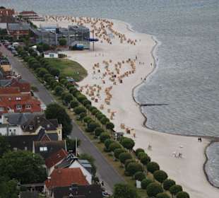 Blick auf dem Kurstrand