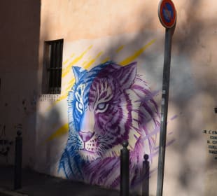 Künstler-Viertel Le Panier