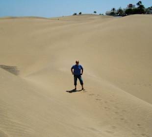 In den Dünen von Maspalomas