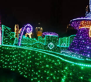 Ogród Świateł w Wilanowie