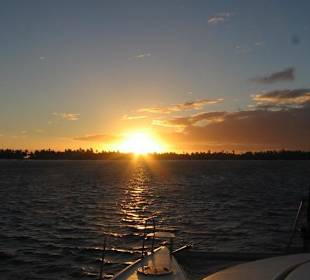 Tramonto a Bora Bora