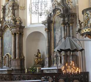 Bei der sehenswerten Augustinerkirche in Mainz