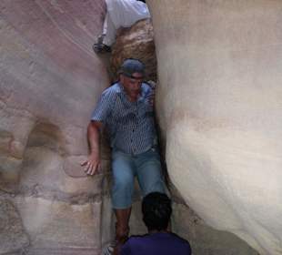 Platzangst ist nicht von Vorteil