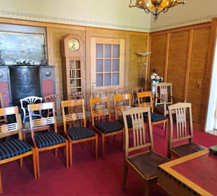 Im Trauzimmer des Schlosses Ritzebüttel