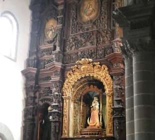 Besichtigung der Kirche / Iglesia de San Agustin