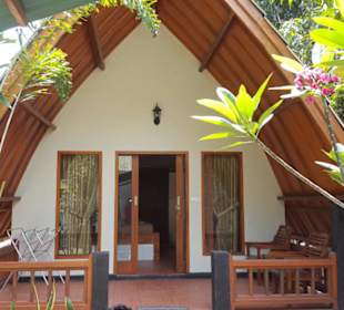 Unser Bungalow im Yolanda Guest House