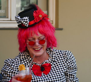 Der Aperolspritz schmeckt lecker