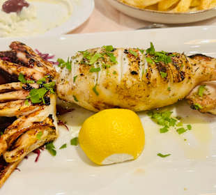 Gegrillter Kalamari