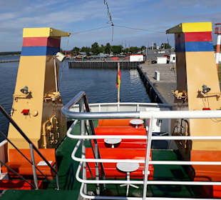 Mit der MS Adler Mönchgut von Usedom nach Rügen un