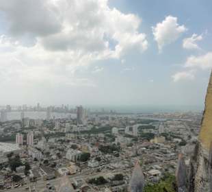 Sicht über die Stadt 
