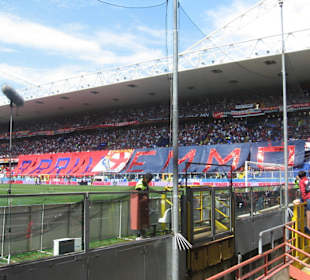 Partita del Genoa, vista dello stadio