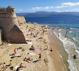 Strand mit Zitadelle