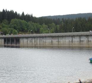Staumauer am Schluchsee