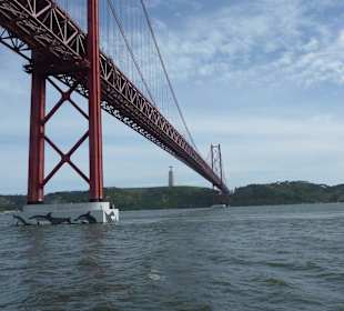 Bei einer Bootsfahrt auf dem Teje