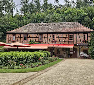 Cafe auf dem Schlossgrund