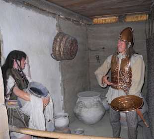 Krieger und Frau aus der Bronzezeit